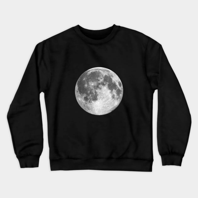 Full Moon Crewneck Sweatshirt by MotivatedType